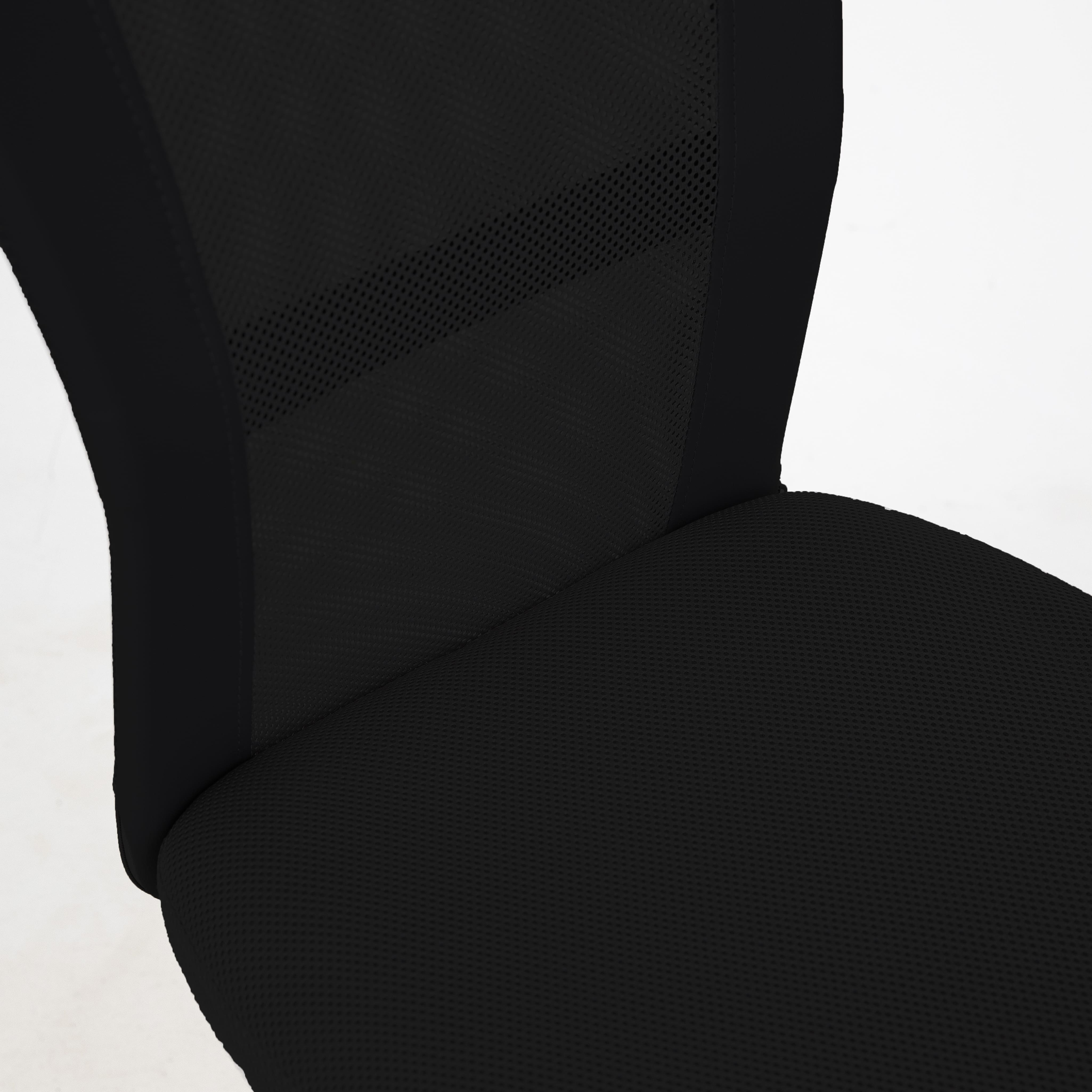 Кресло поворотное TEMPO, ткань-сетка, (черный) — купить в Озерце