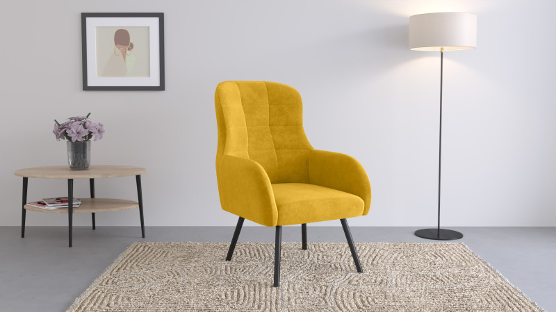 Кресло Leonardo Sky velvet 42 67x85 — купить в Озерце