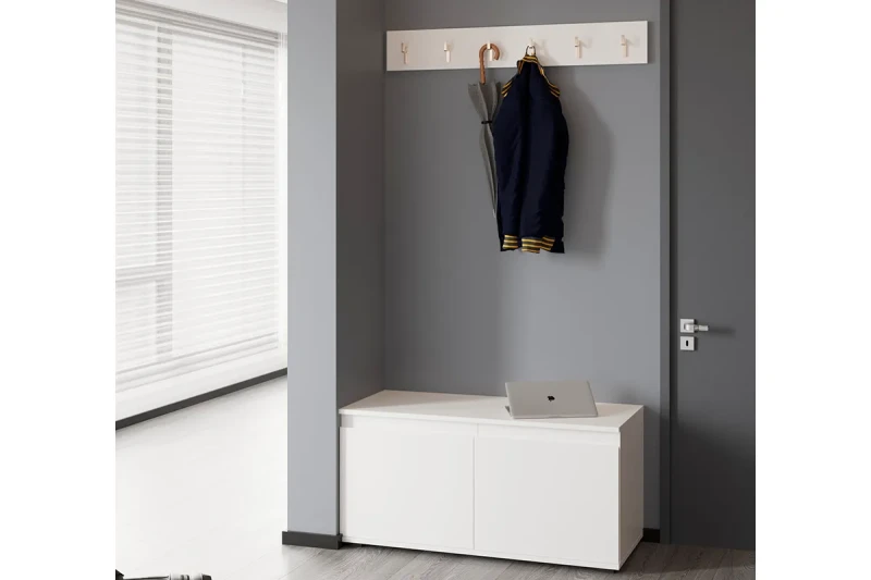 Набор мебели для прихожей Stark (Белый) - заказать на Ozerco.com Набор мебели для прихожей Stark (Белый) — Мебель-центр Озерцо