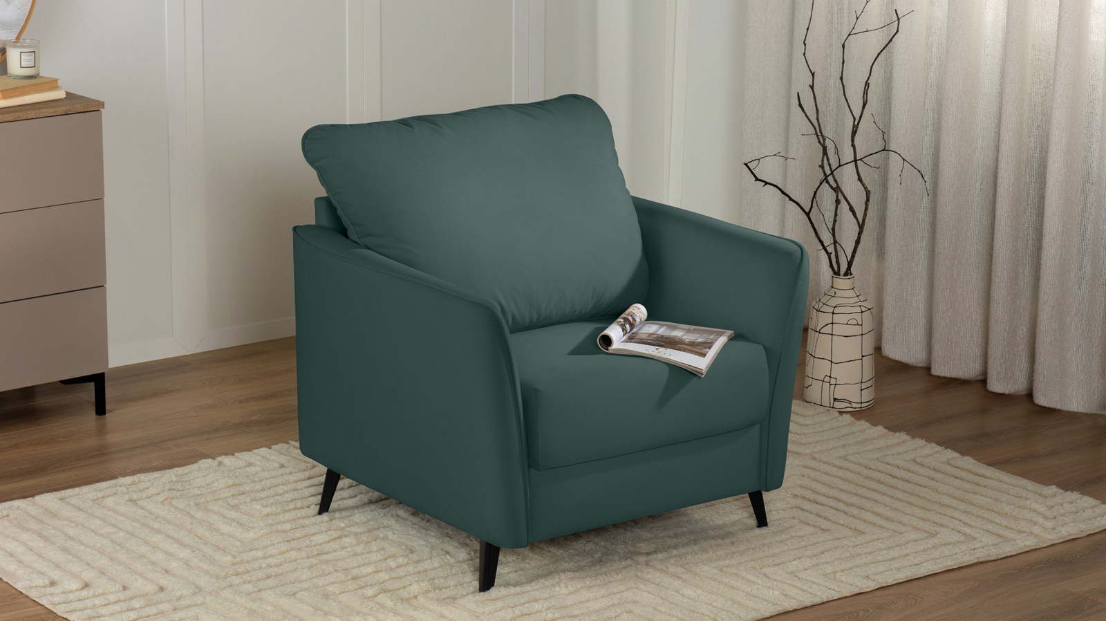 Кресло Laguna, Тк. Casanova Seawave 87x92.5 — купить в Озерце