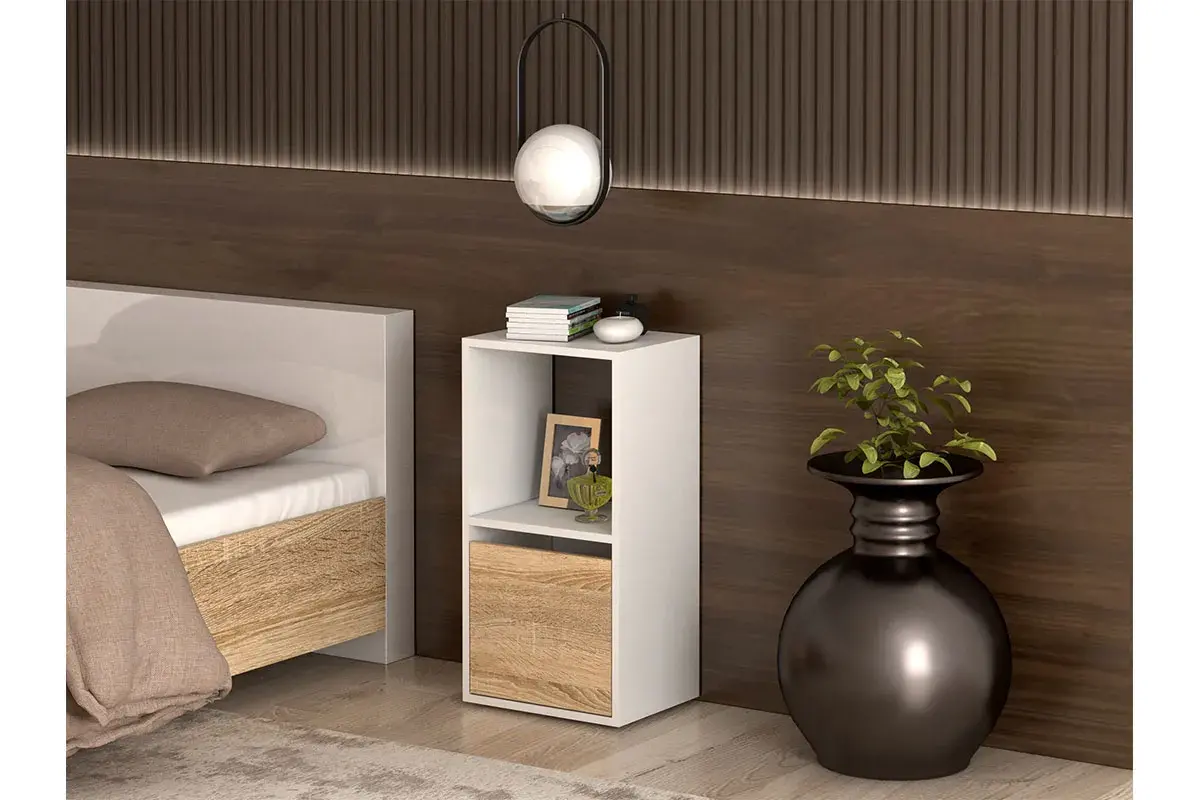 Ящик Домино для стеллажа (Дуб Сонома) - купить в Озерце