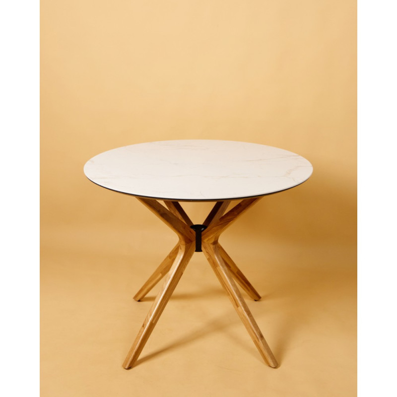 Круглый стол керамический 95 см «Вегас» - купить в Озерце