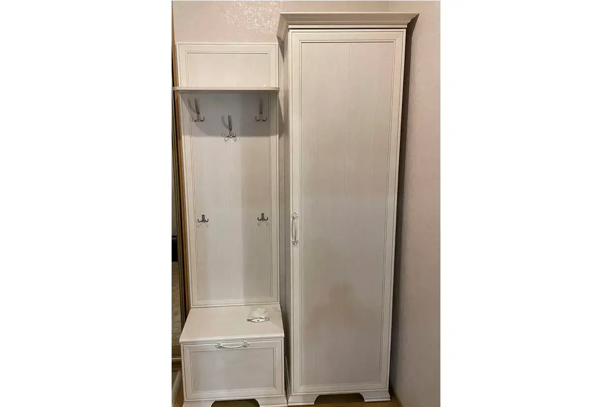 Венеция 24 Вешалка настенная Бодега светлая — Мебель-центр Озерцо