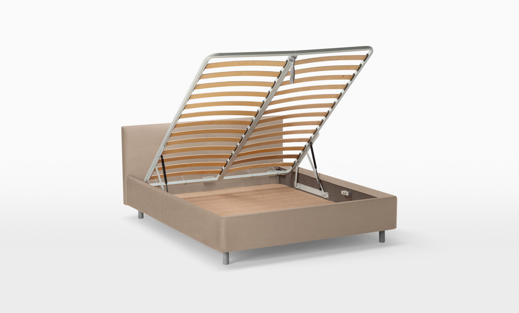 Кровать с подъемным механизмом Vanessa nova, ткань Sky Velvet 03, 160x200 - купить в Озерце