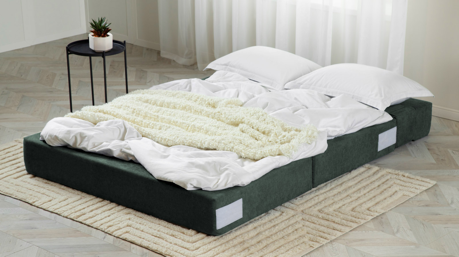 Диван -матрас Folly 80x140 ткань Prime Ocean — купить в Озерце