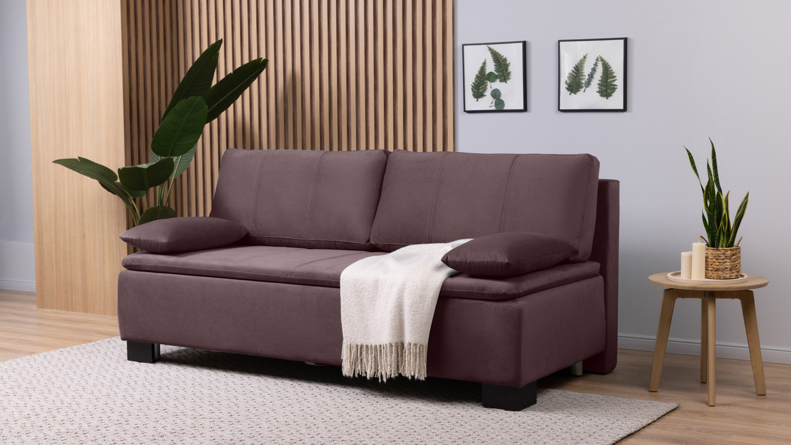 Диван Trenton Casanova Lilac с коробом для белья 93x200 — купить в Озерце