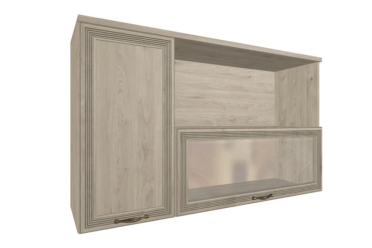 Гостиная Карина-18 (Гикори Джексон Светлый) — Мебель-центр Озерцо