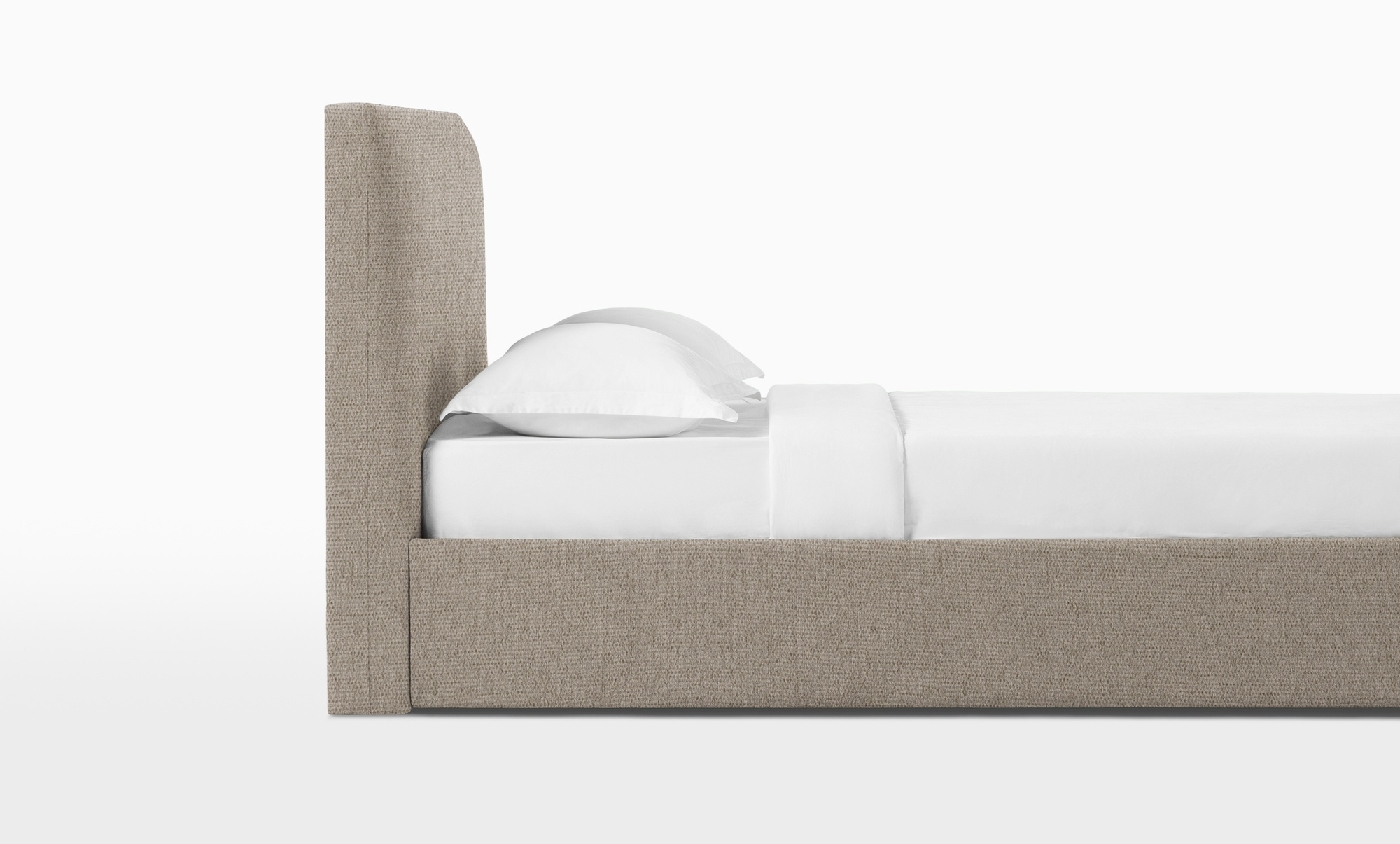 Кровать Adagio, ткань Forte 03, 200x200 - купить в Озерце