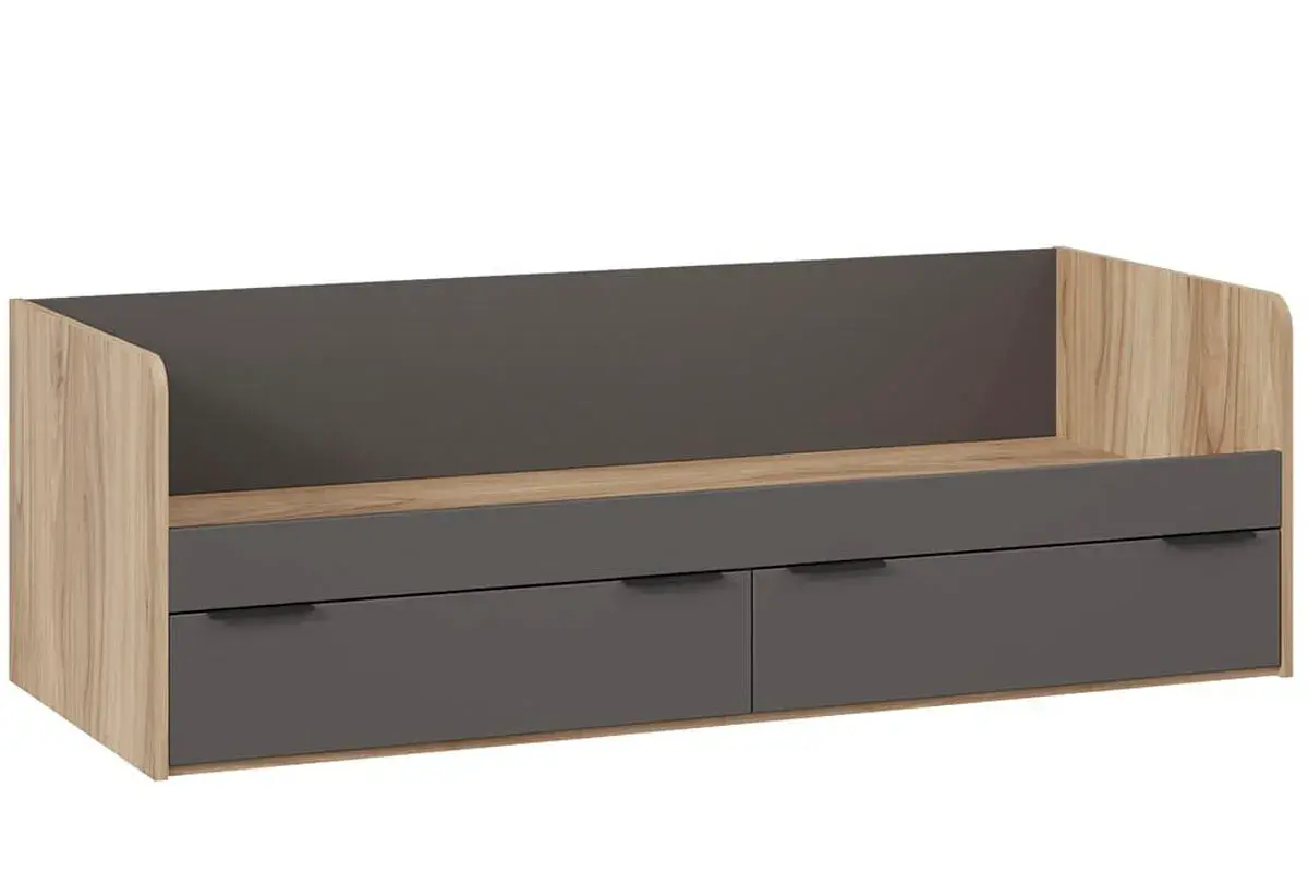 Набор детской мебели Порто стандартный ГН-393.100 (Яблоня Беллуно/Графит софт) — Мебель-центр Озерцо