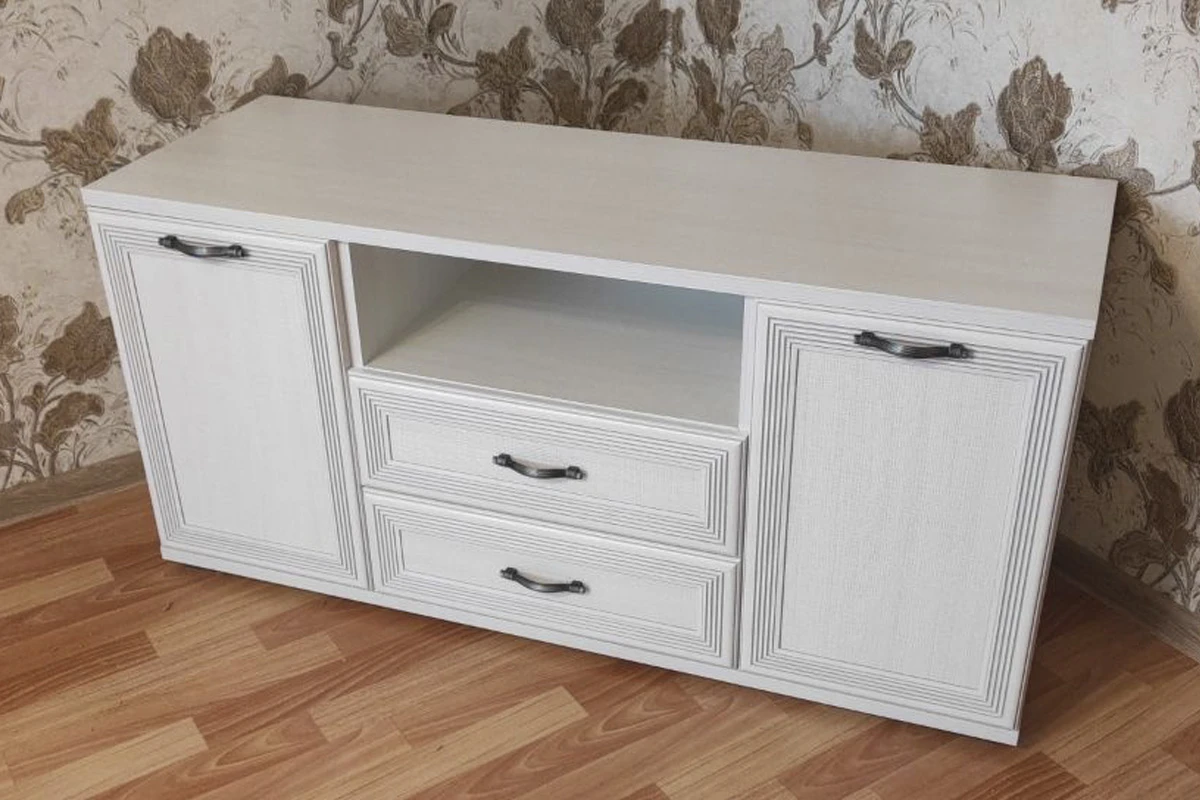 Тумба ТБ-1022 (Снежный Ясень) — Мебель-центр Озерцо