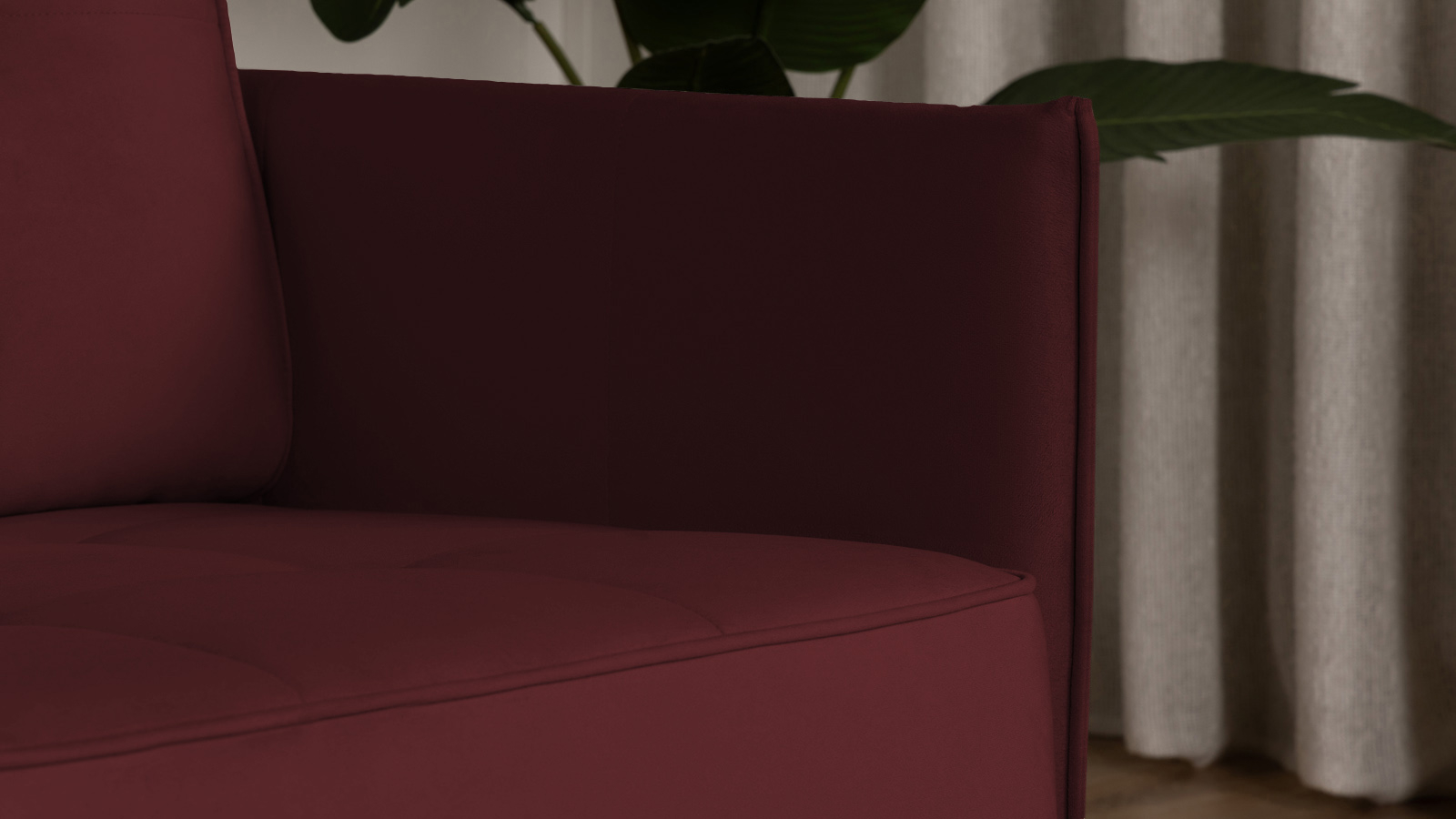 Кресло Amani Pro, Тк. Sky Velvet 32 (подлокотник: 5 см) 73.5x89 — купить в Озерце