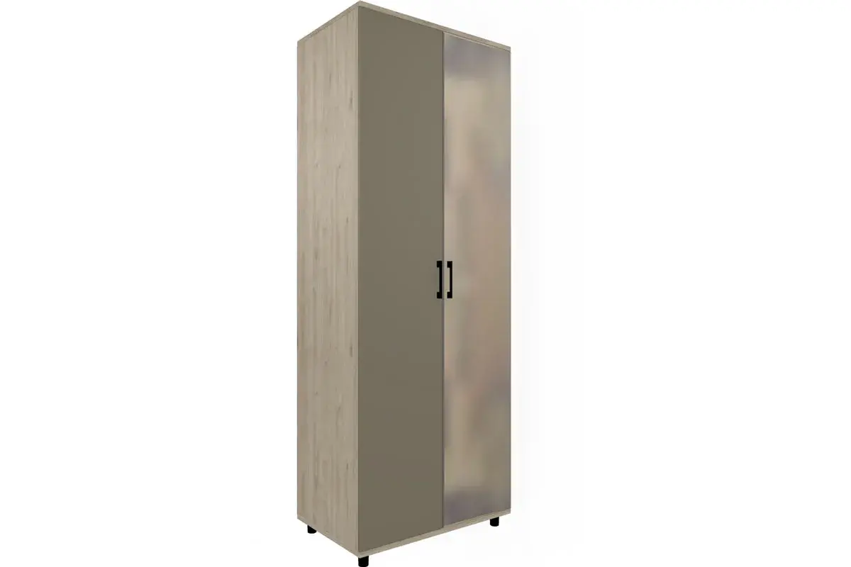 Спальня Грейс комплект 4 (Гикори Джексон Светлый/Латте Матовый) - купить в Озерце