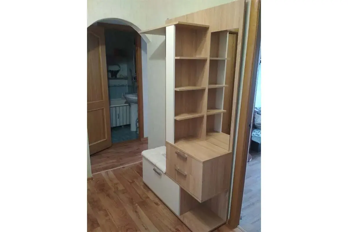 Прихожая Эрика (Дуб Сонома/Белый) — Мебель-центр Озерцо