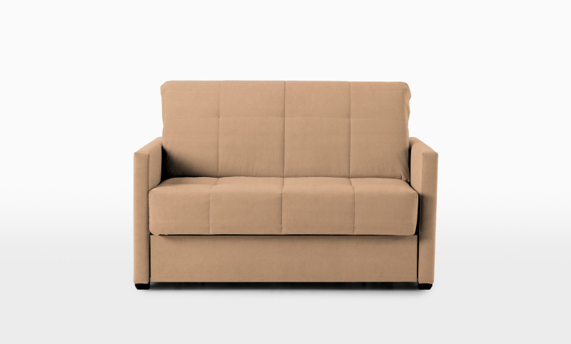 Диван -кровать Carina Pro, ткань Casanova Beige, (жесткость спального места: высокая) 117x136 — купить в Озерце