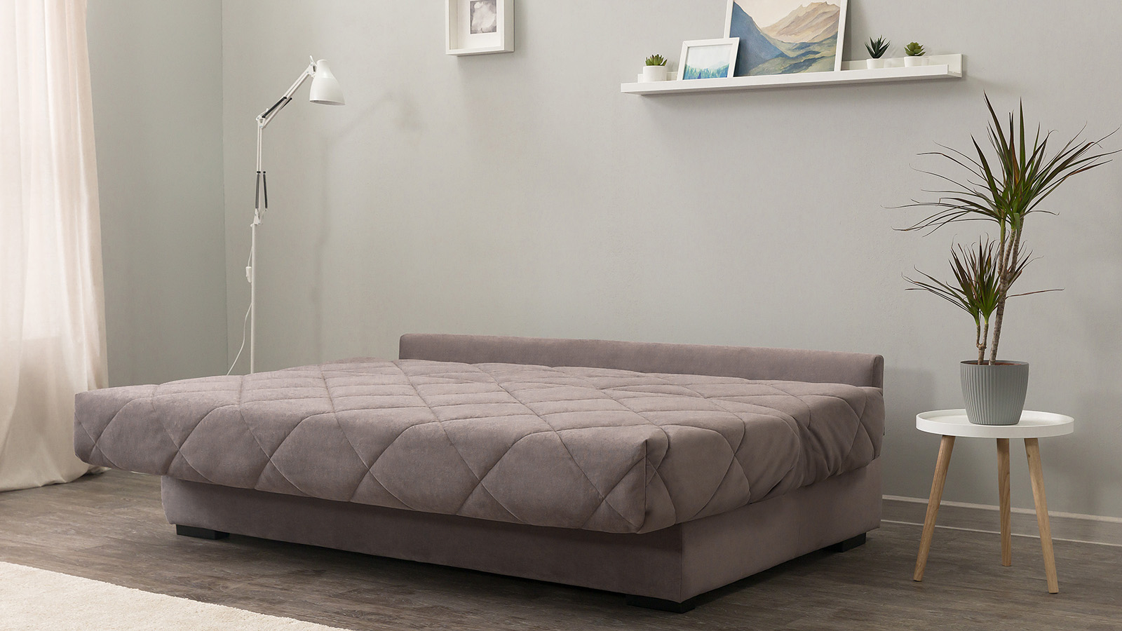 Диван Vega Nova Casanova Lilac с коробом для белья 128x197 — купить в Озерце