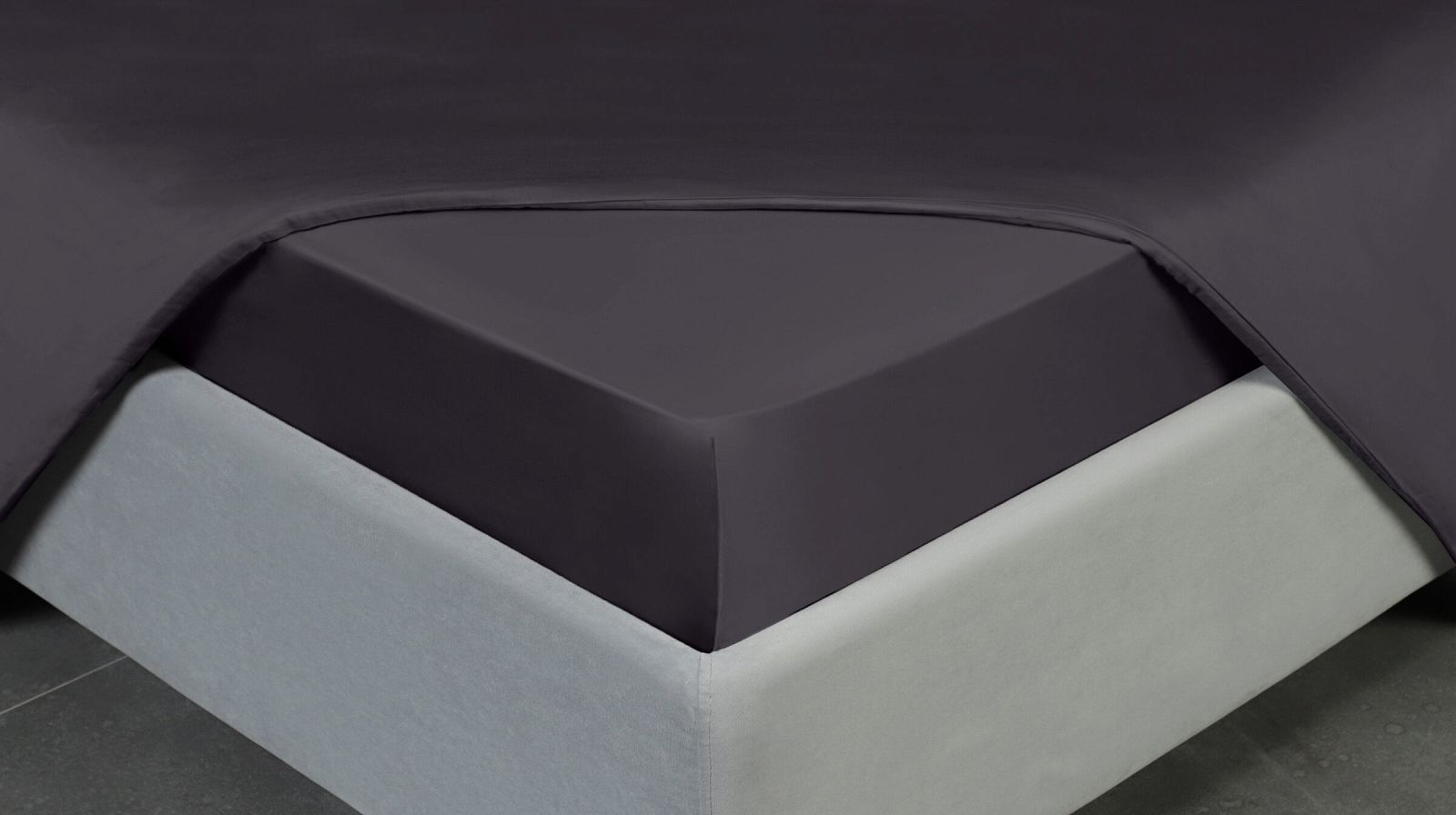 Простынь Askona Home, цвет Графит 220x240 в мебель-центре Озерцо