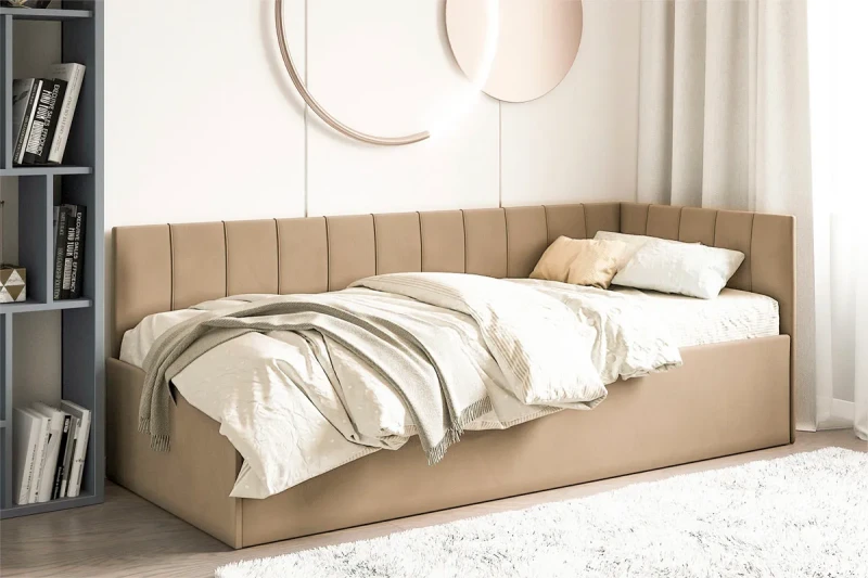 Кровать Мика с ПМ 80х200 универсальная (Newtone CACAO) - купить в Озерце