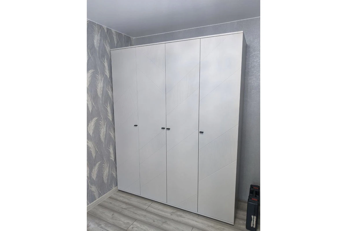 Шкаф Кашемир 4-х дв. (Кашемир/Сантьяго) в мебель-центре Озерцо