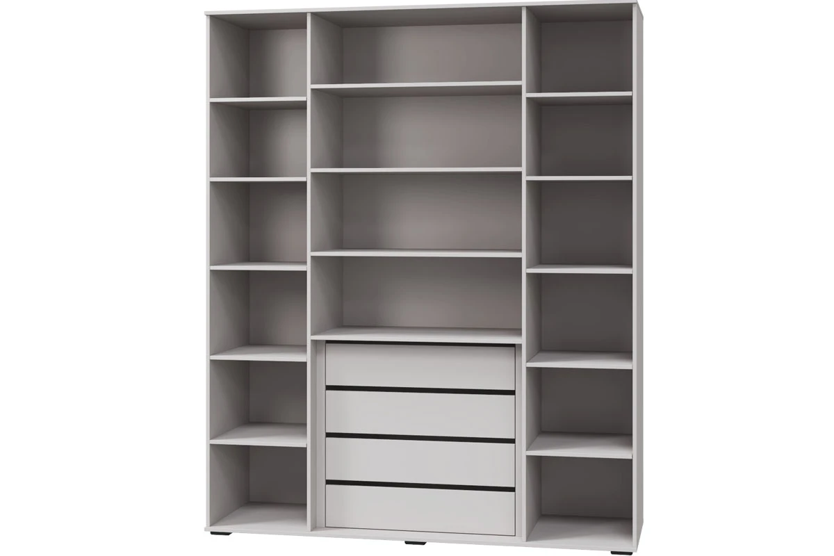 Шкаф Кашемир 4-х дв. (Кашемир/Сантьяго) в мебель-центре Озерцо