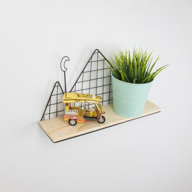 Полка настенная ALTA AK6683 горы в мебель-центре Озерцо