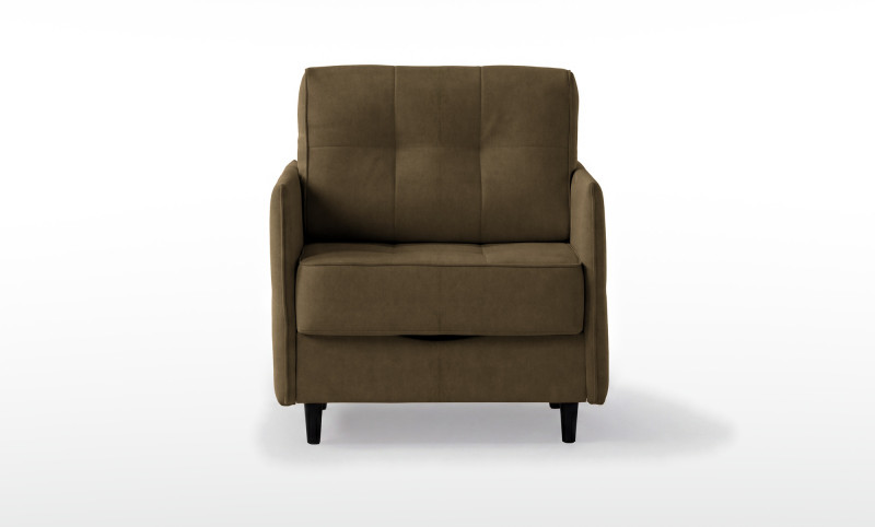 Кресло -кровать Amani Pro, ткань Sky Velvet 12 (подлокотник: 5 см) — купить в Озерце
