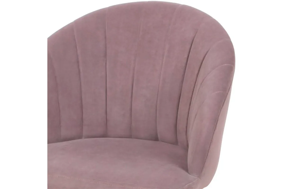 Стул Моника (Муар черный/Велюр Dream Java/Розовый) СРП-050 - купить в Озерце