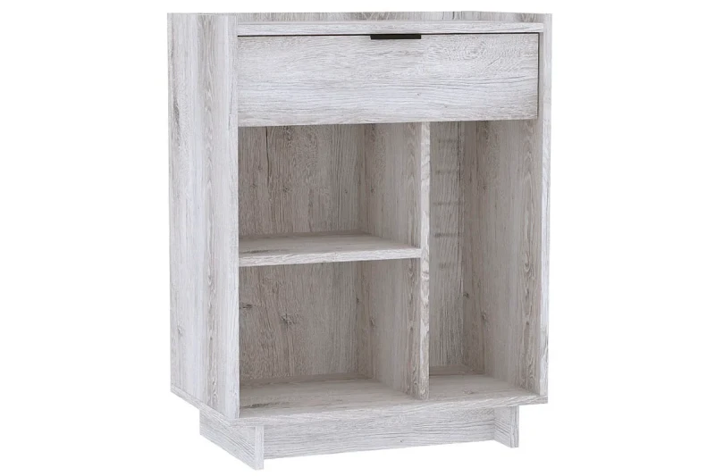 Тумба с ящиком Флекс 27 (Дуб Шавиниган) — Мебель-центр Озерцо