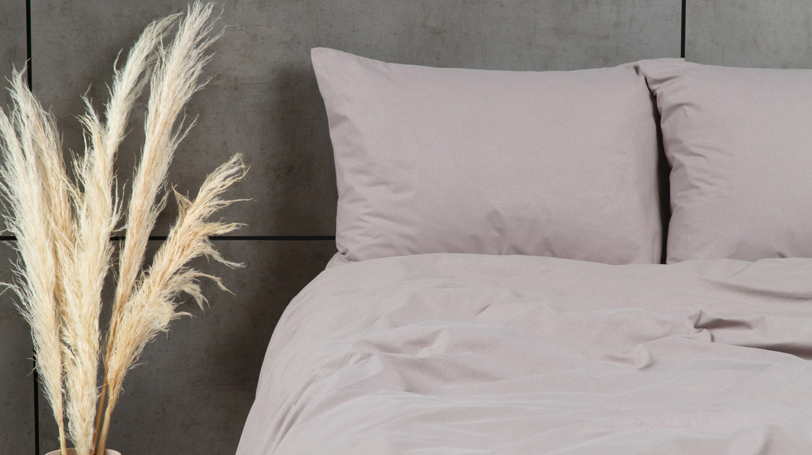 Постельное белье Comfort Cotton, цвет: Светло-серый (односп) 140x205, без простыни в мебель-центре Озерцо