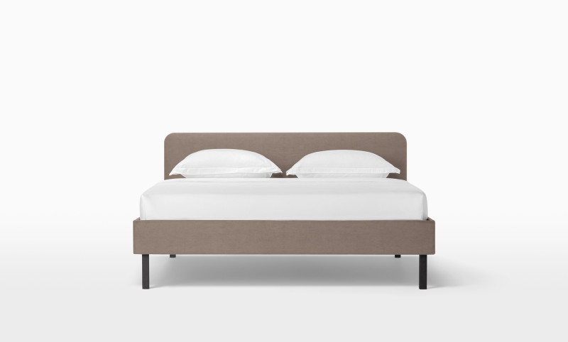 Кровать Avril, ткань Sky Velvet 17, 160x200 - купить в Озерце
