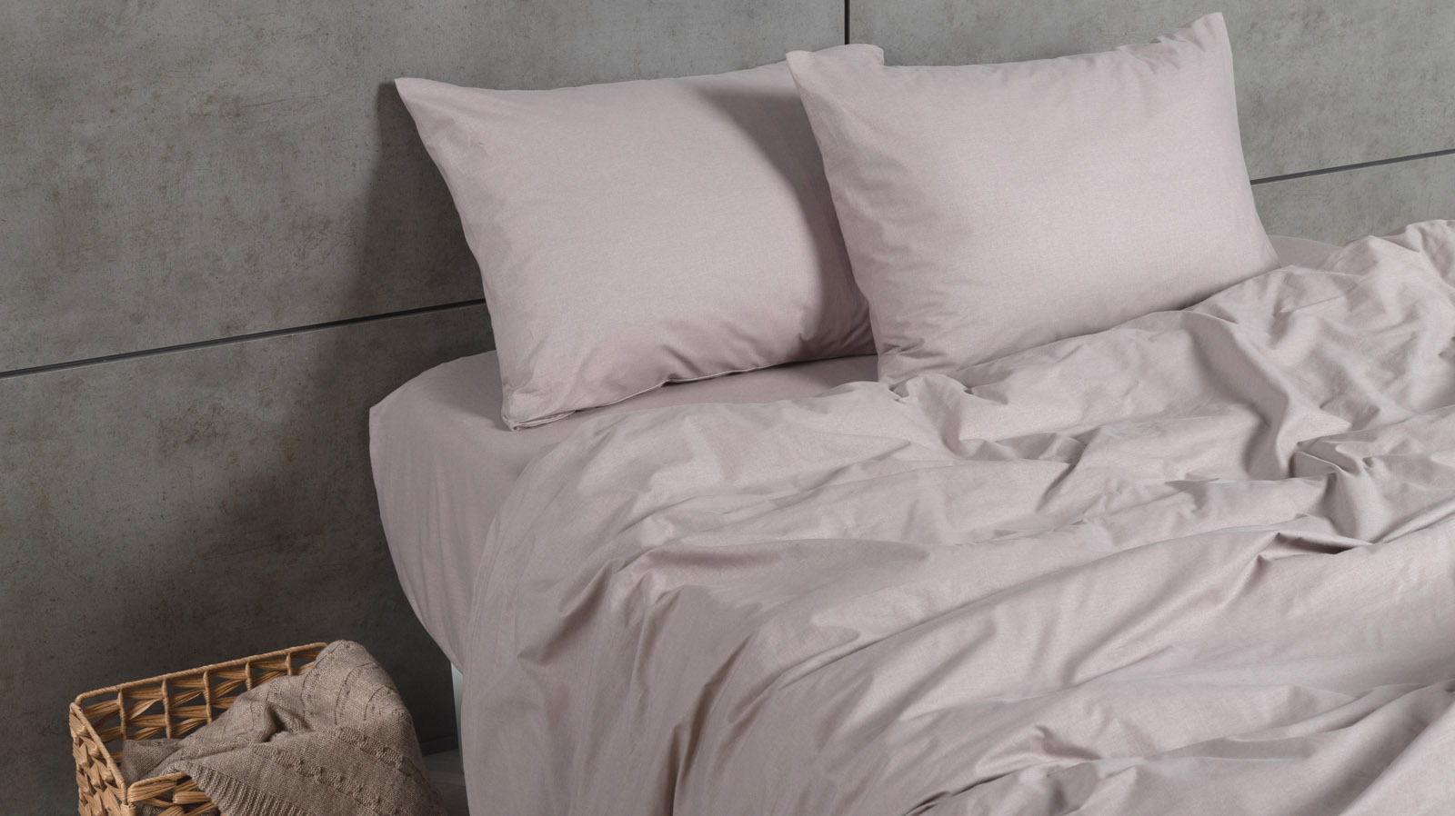 Простынь Comfort Cotton, цвет: Светло-серый 160x200 в мебель-центре Озерцо