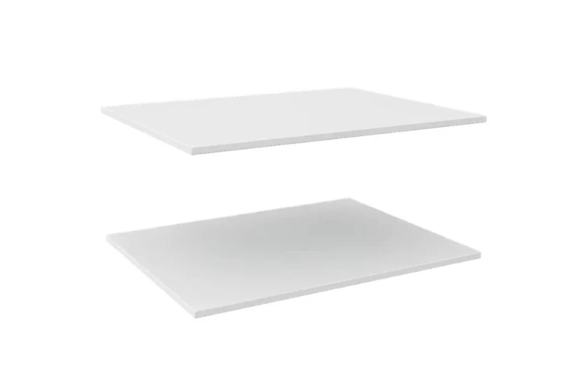 Комплект полок Квадро № 7 (для корпуса шкафа №2) (Белый) - купить в Озерце