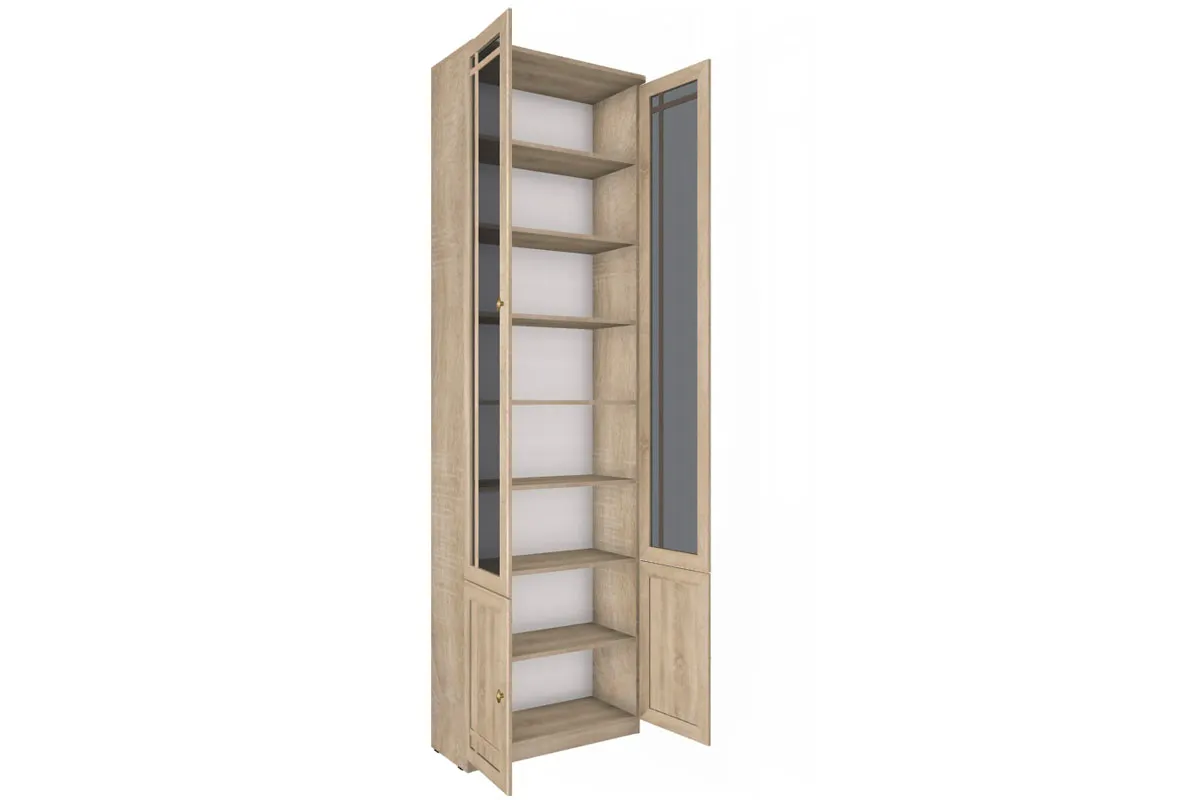 Sherlock 32 Шкаф для книг дуб сонома в мебель-центре Озерцо
