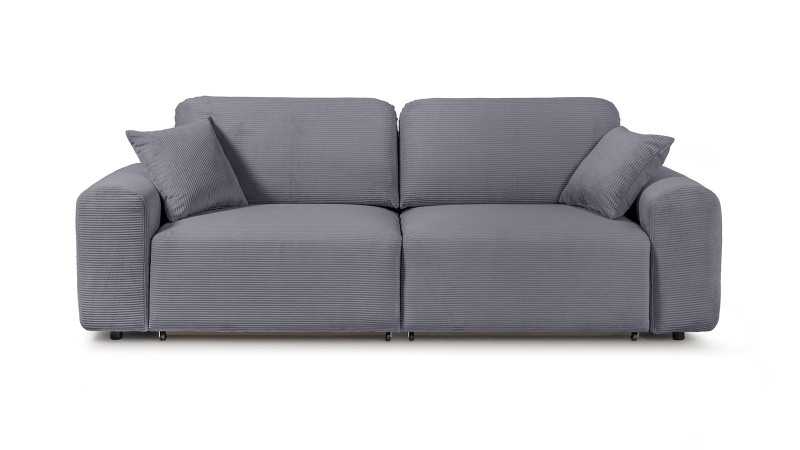 Диван -кровать Raklet ткань Cilium Steel 107x258 — купить в Озерце