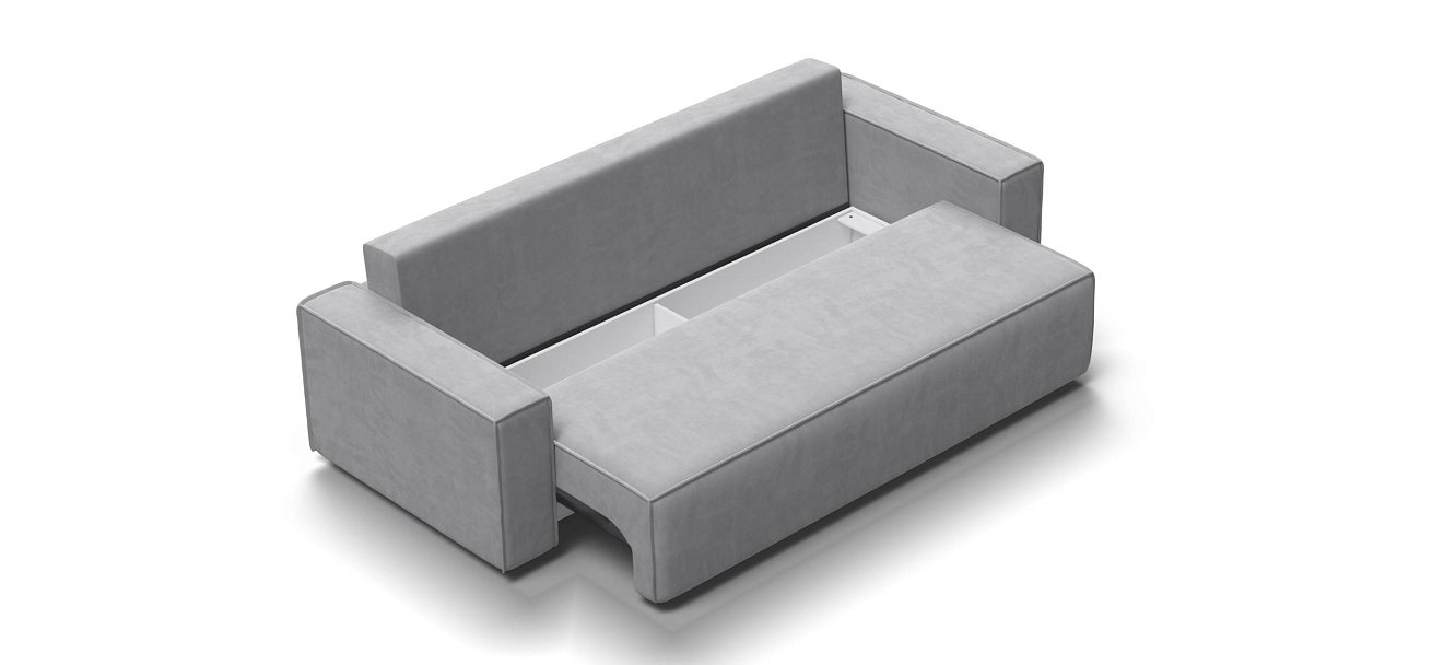 Лофт диван Велюр Монолит сталь — купить в Озерце