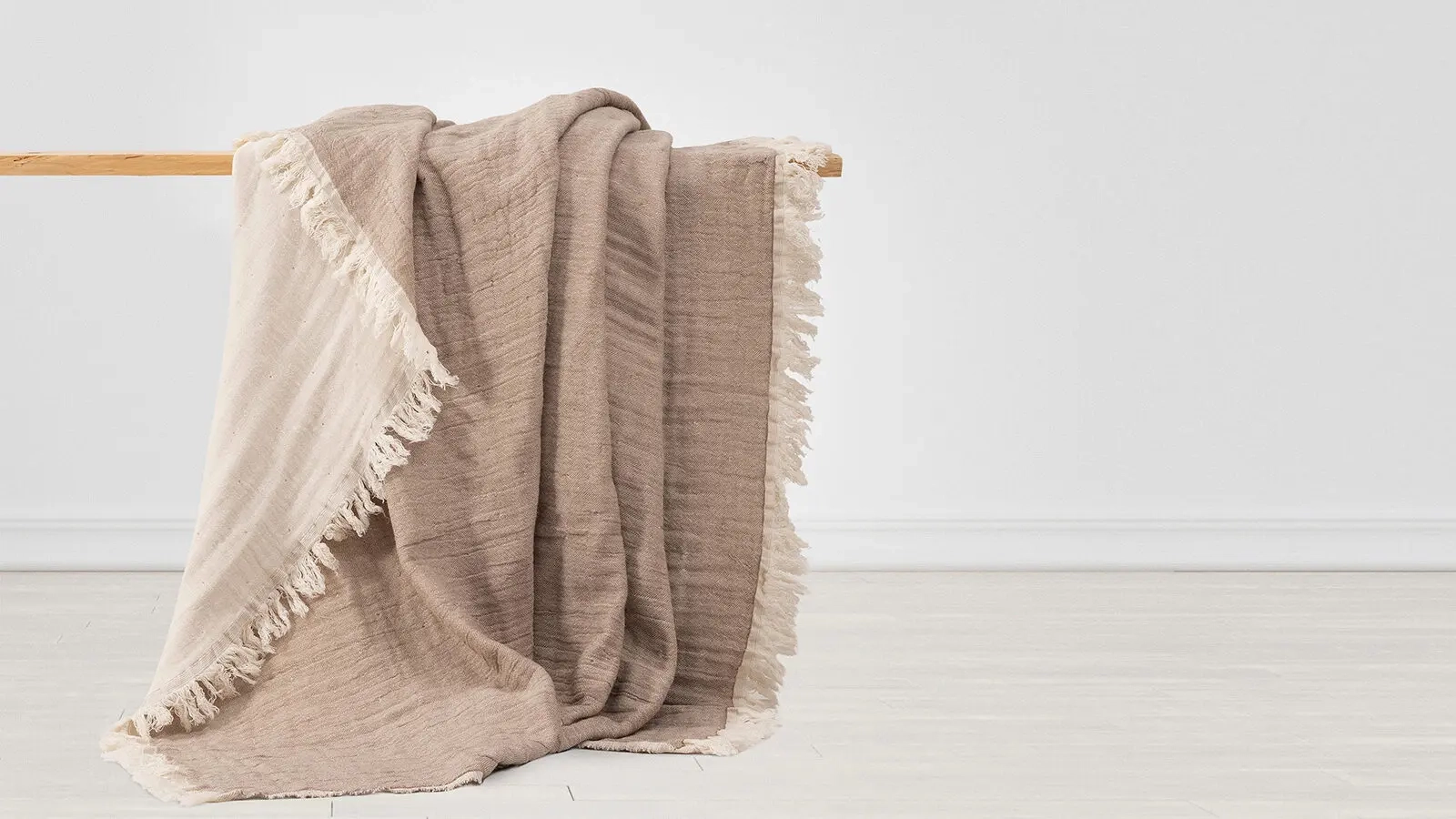 Плед муслиновый All Natural, цвет: кофе 145x175 в мебель-центре Озерцо