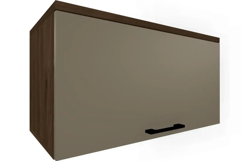 Антресоль АН-5044-ГТ-ЛМ (Гикори Джексон Темный/Латте Матовый) в мебель-центре Озерцо