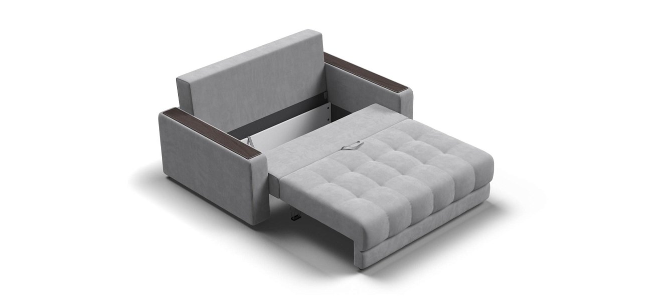 Босс Маркет двухместный диван Велюр Монолит сталь — купить в Озерце