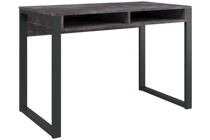 Стол Лунар (Камень темный/Черный) — Мебель-центр Озерцо