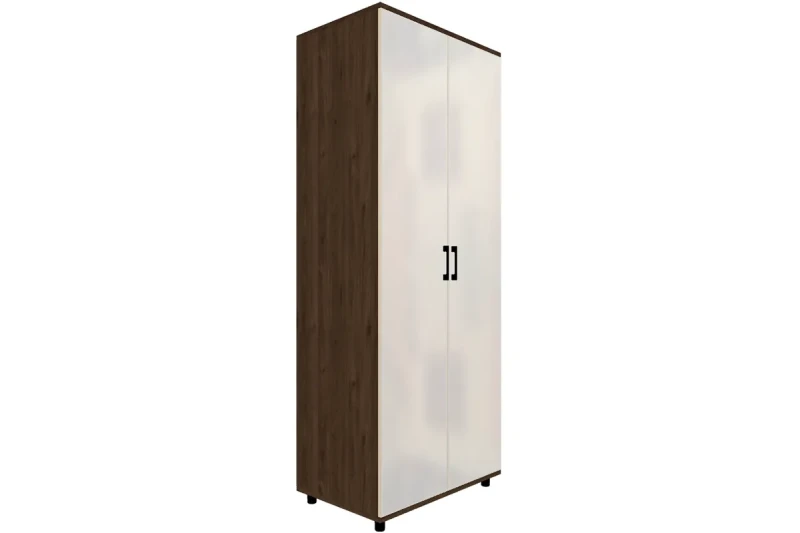 Шкаф для одежды и белья ШК-5009-ГТ-КМ (Гикори Джексон Темный/Кашемир Матовый) в мебель-центре Озерцо