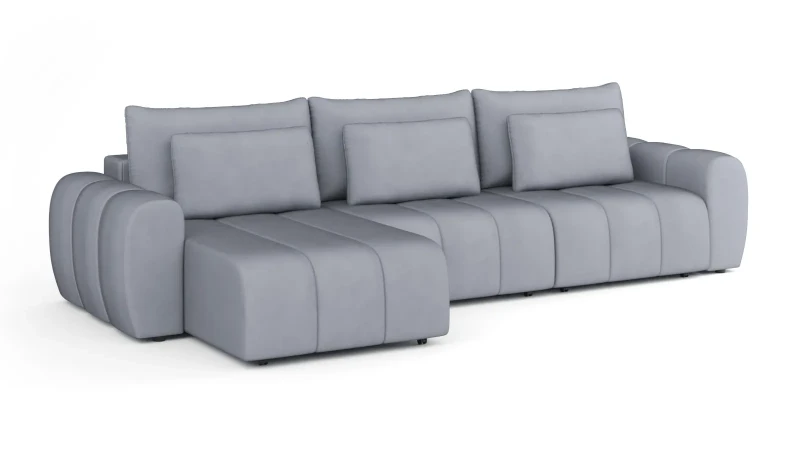 Диван -кровать угловой Mellow ткань Velutto 52 176x364 — купить в Озерце