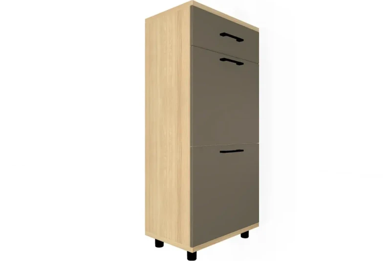 Тумба ТБ-5003-АС-ЛМ (Ясень Асахи/Латте Матовый) — Мебель-центр Озерцо