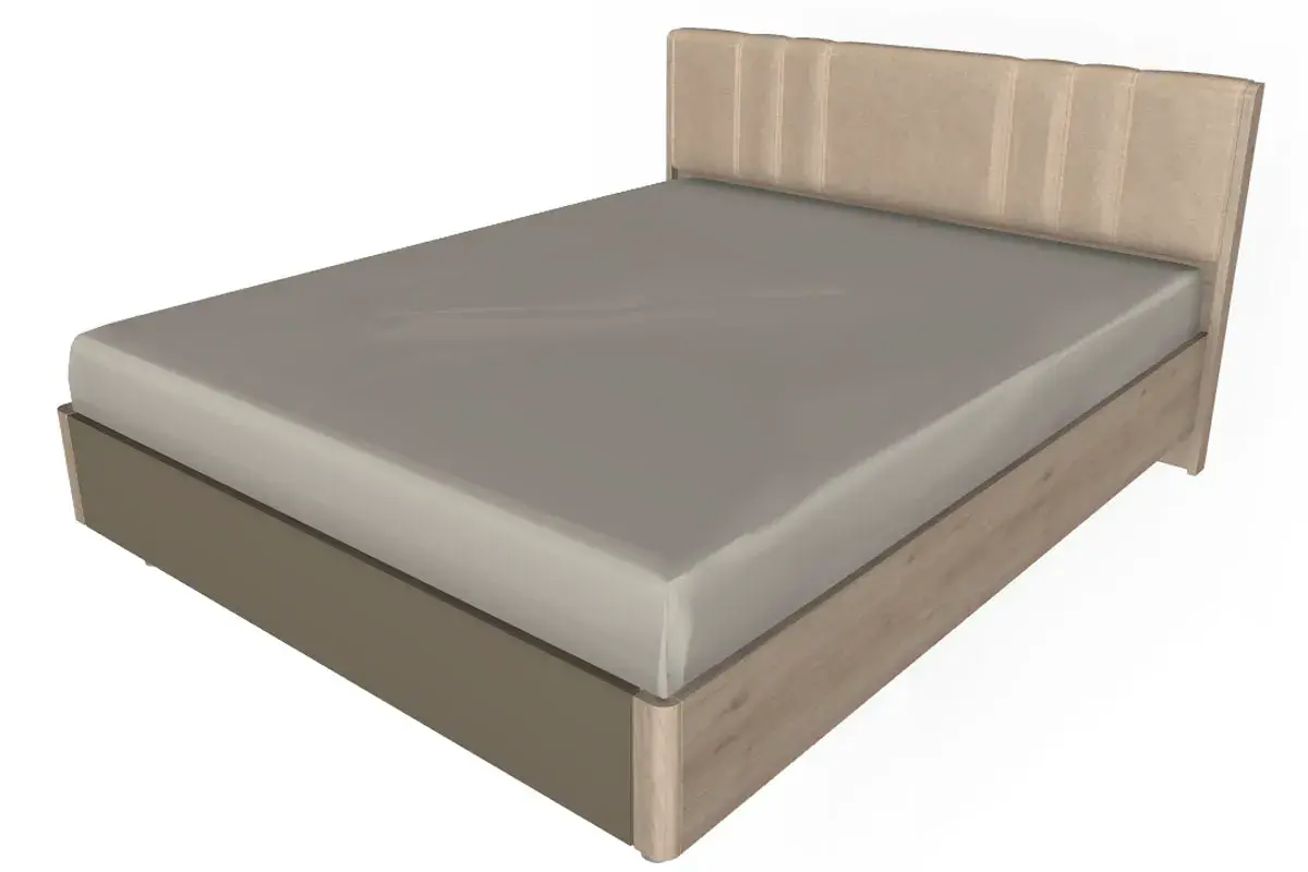 Спальня Грейс комплект 2 (Гикори Джексон Светлый/Латте Матовый) - купить в Озерце