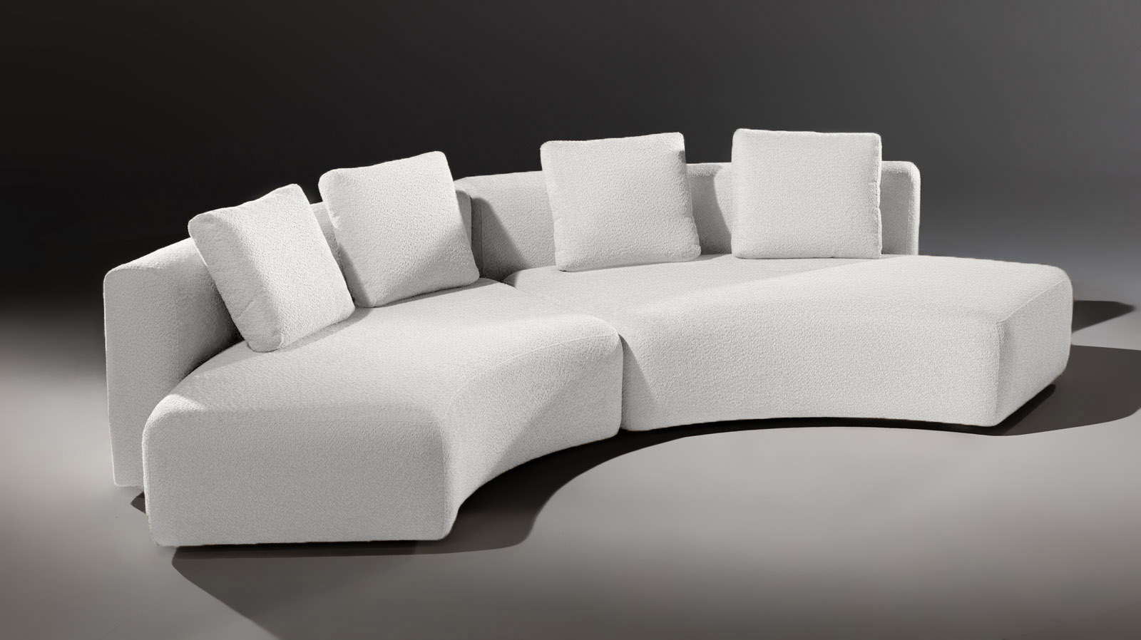 Диван модульный 2-секционный Molto 205+205 Тк. Soul 900 57x352 — купить в Озерце