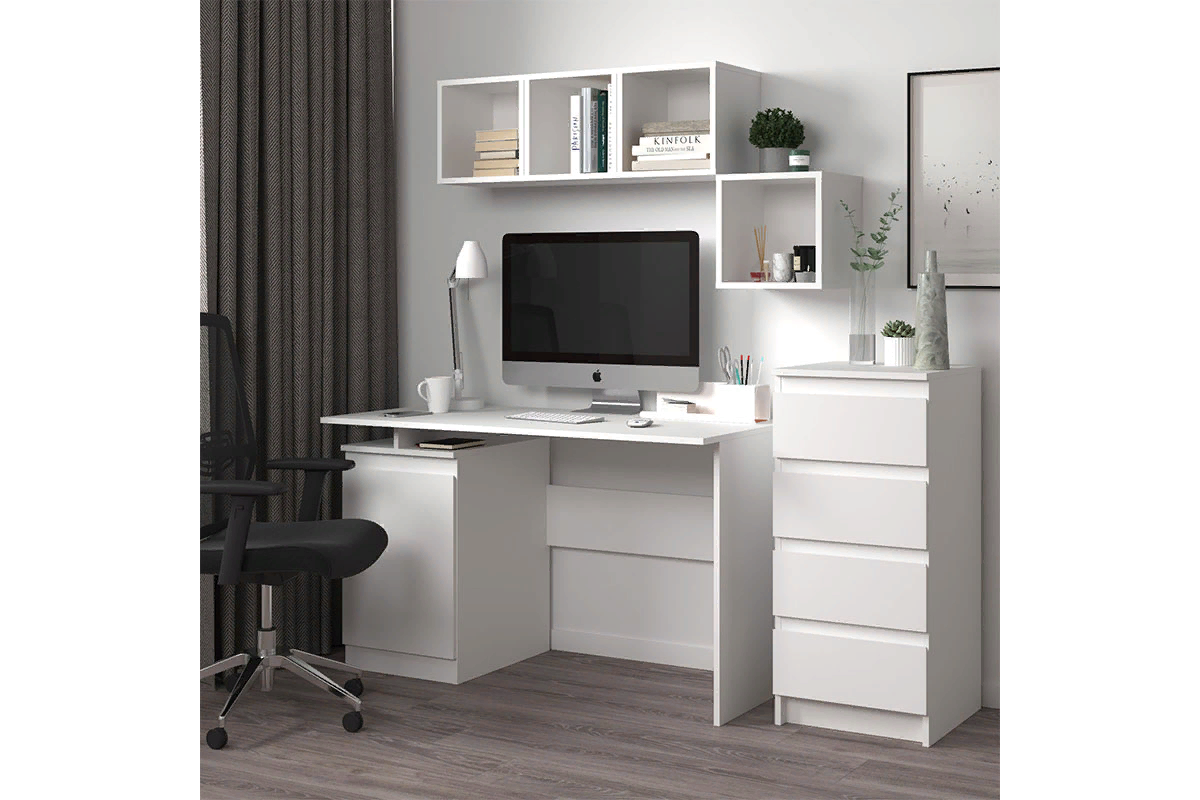 Полка навесная Stern Т-11 (16 мм) Белый (72674937) — Мебель-центр Озерцо