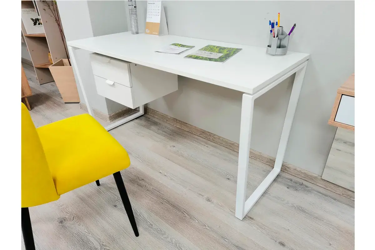 Стол Флай без тумбы (Белый) — Мебель-центр Озерцо