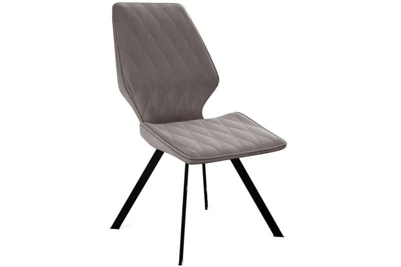 Стул Матэо (Черный муар/Микровелюр BRENDY Latte) - купить в Озерце