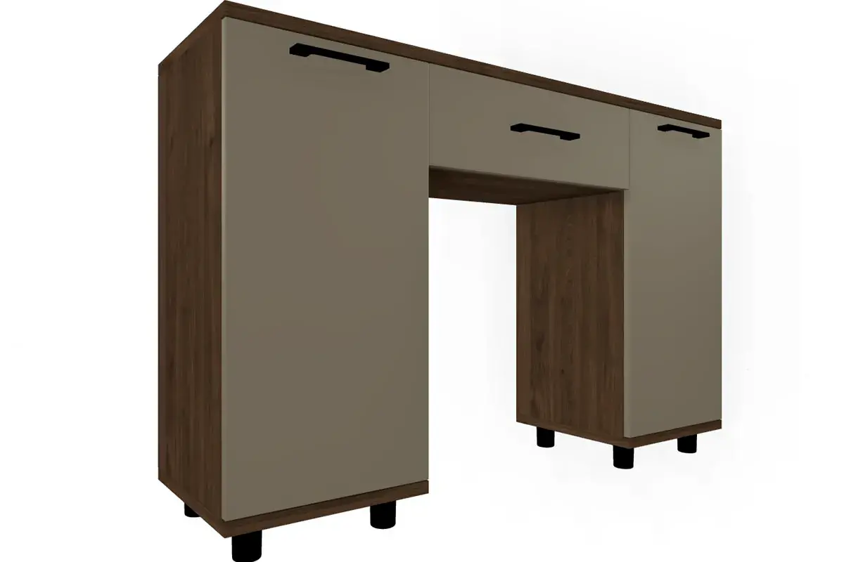 Спальня Грейс комплект 4 (Гикори Джексон Темный/Латте Матовый) - купить в Озерце