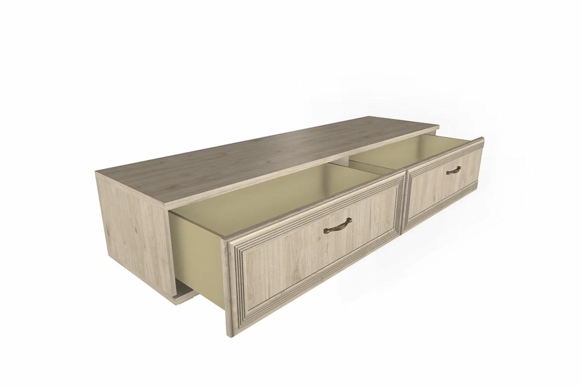 Тумба  ТБ-1072 (Гикори Джексон Светлый) — Мебель-центр Озерцо