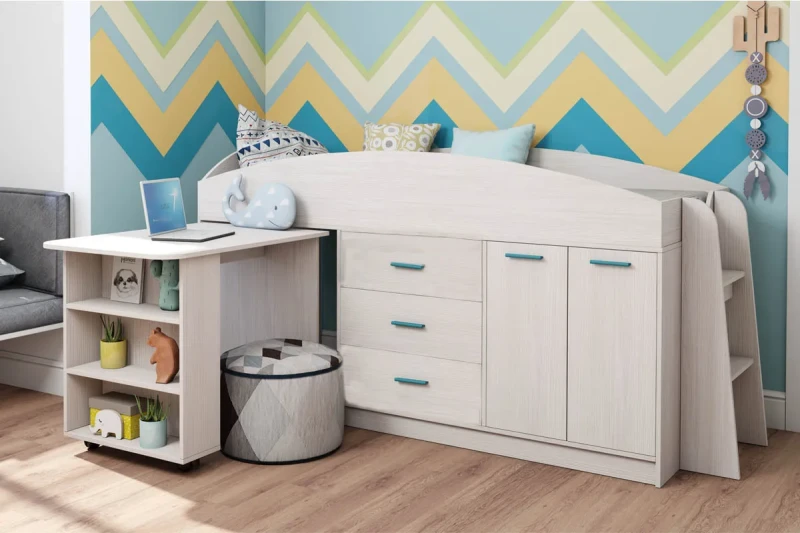 Кровать двухъярусная Каприз 12 без рисунка - купить в Озерце