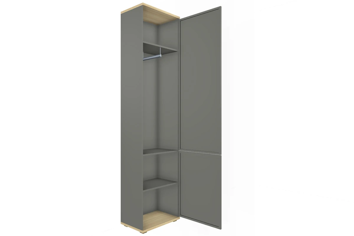 Готовый комплект для гостиной Карина ГК-1001-АС-СО (Ясень Асахи/Серый Оникс) — Мебель-центр Озерцо